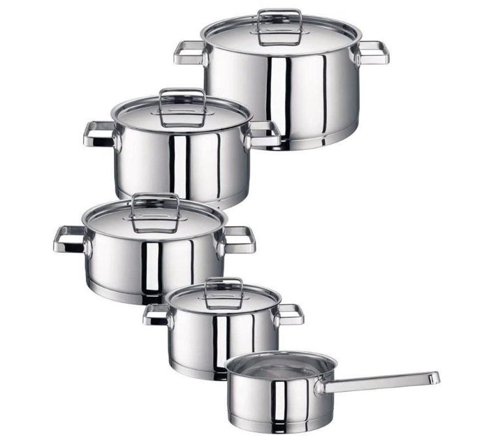ROHE Pots & Saucepan Set Induction, Oven & Dishwasher Safe â€œChiaraâ€