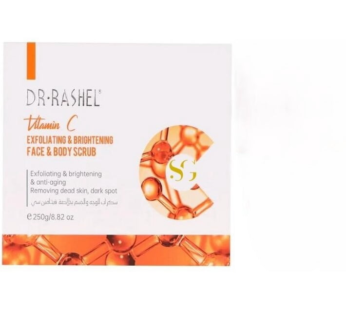 lilhe Dr Rashel Vitamin C Exfoliating & Brightening Face & Body Scrub