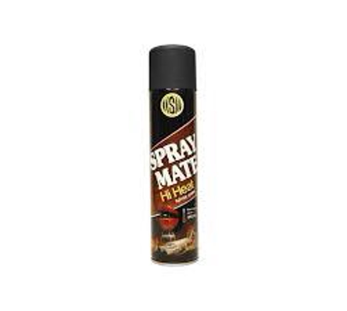 Spraymate Hi Heat Spray Paint 250ml Black Makro