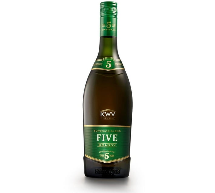 KWV 5 Year Old Brandy 1X 750ml Makro