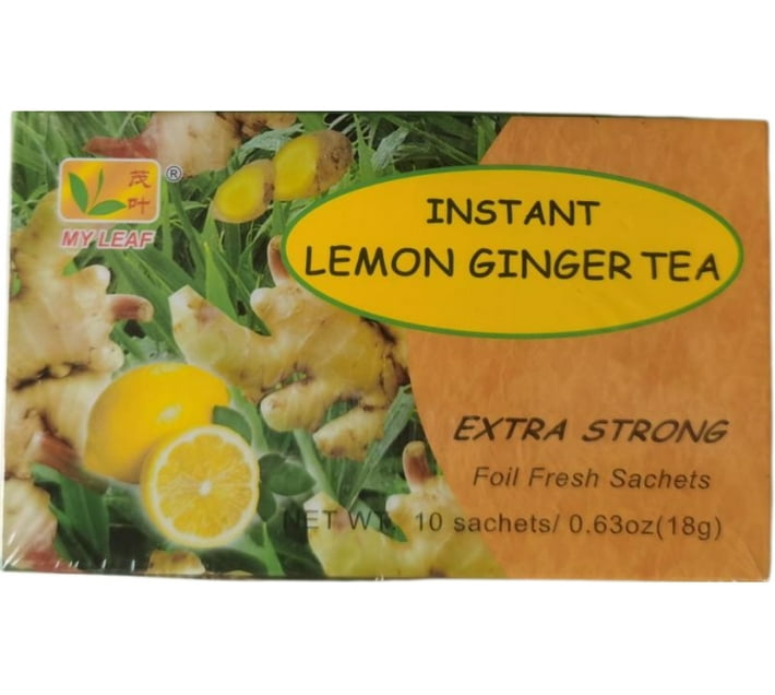 My Leaf Lemon Ginger Tea Tea Blend Box (10 Bags) Makro