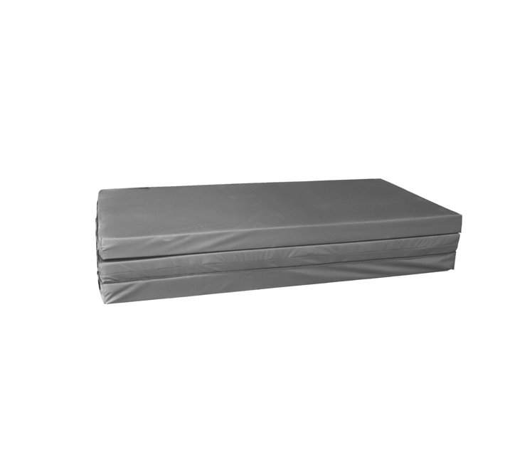 Fold up camping mattress 6.5cm Double Charcoal ThinkCosy Makro