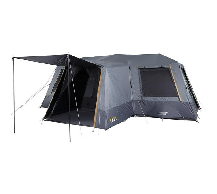 Someone s in a Makro OZtrail Fast Frame 12P Blockout With Lumos Lighting 12 Person Tent Mood