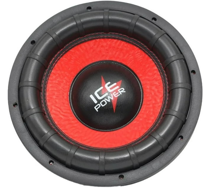 Ice Power IP128D4 Tornado 12 Inch DVC 14000 Watts Subwoofer Rear Deck