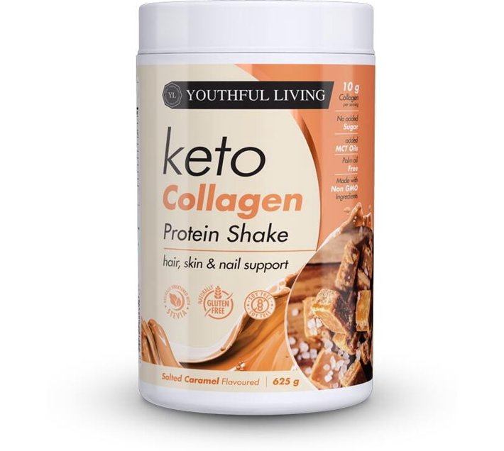 Youthful Living Keto Collagen Protein Shake (625g) Whey Protein Makro