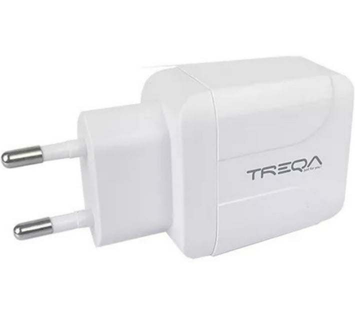Treqa Quick Charge 3 A Multiport Mobile Charger with Detachable Cable