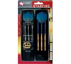 Puma Starfire Brass Dart Set - 22G Steel Tip Dart (Pack of 2) | Makro