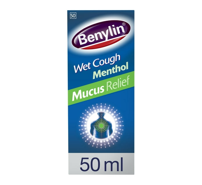 Someone’s in a Makro Benylin Cough Mixture Menthol Mucus (1 x 50ml) Mood