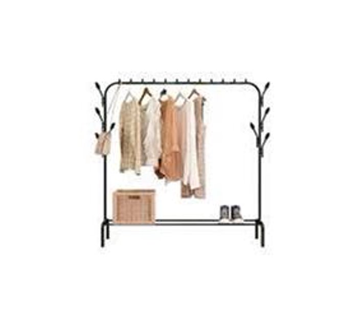 Someone’s in a Makro Drying Rack Metal Garment Clothing Rack With Shelf