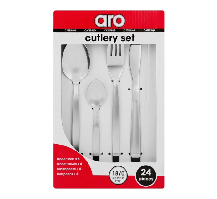 Someone’s in a Makro ARO 24Piece Cutlery Set Mood