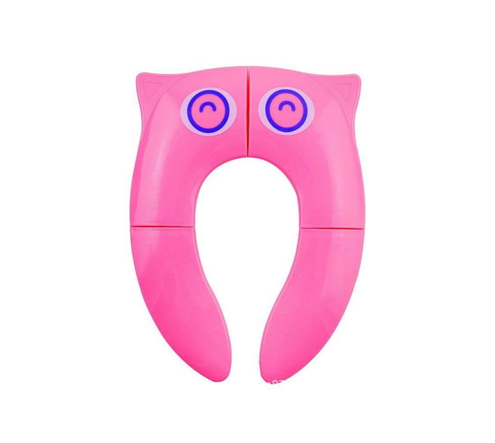 Someone’s in a Makro Baby Foldable Travel Toilet Seat Pink Mood