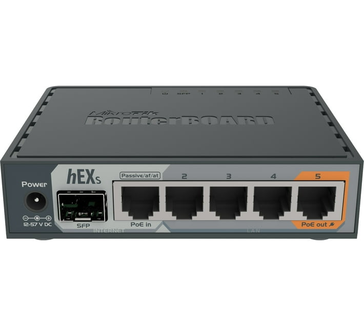 Mikrotik hEX S 300 Mbps Router (Black, NA) Makro