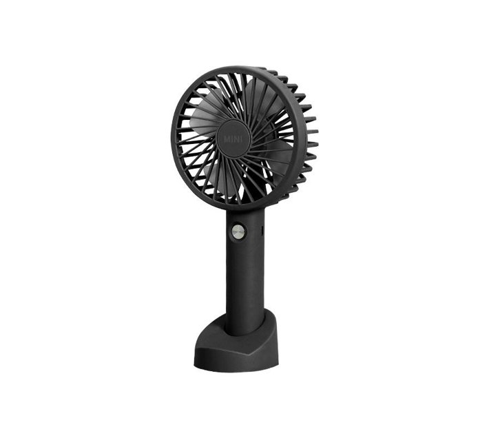 Someone’s in a Makro Mini Rechargeable Handheld Fan with Stand Black Mood