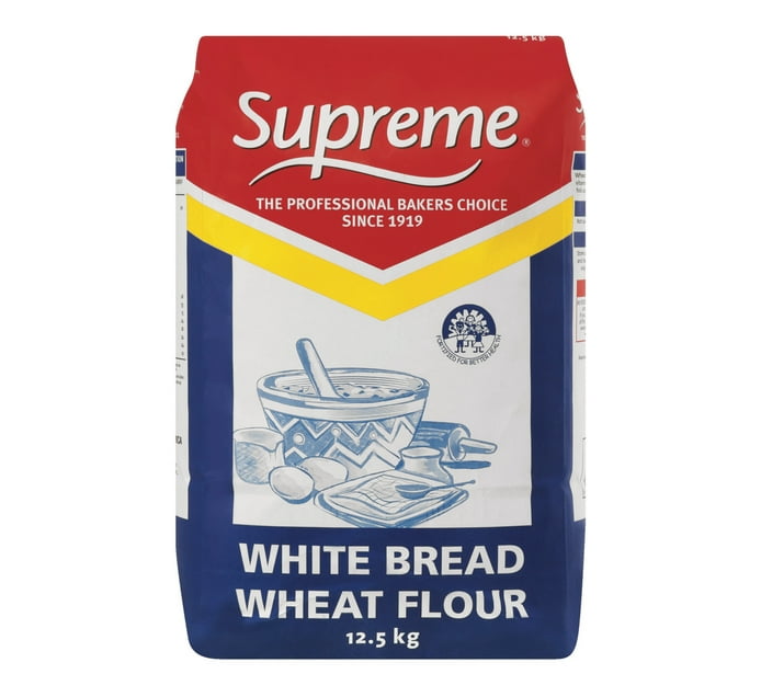 Supreme White Bread Wheat Flour (1 x 12.5kg) Makro