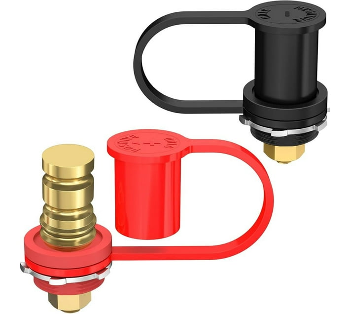 RaceCo Negative & Positive Battery Terminal Clamp (2 Clamps) Makro