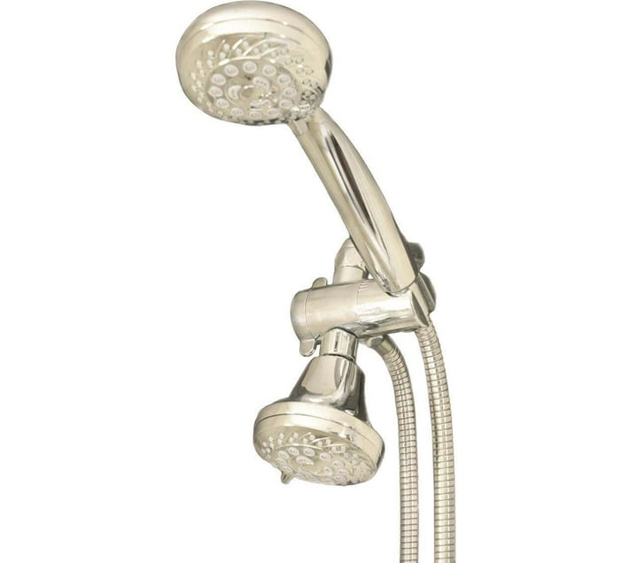 Aquapulse Head Hand Shower Combo Jet Spray Faucet () Makro