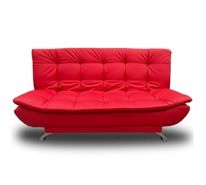 Someone’s in a Makro Gotham Sleeper couch Candy Red Mood