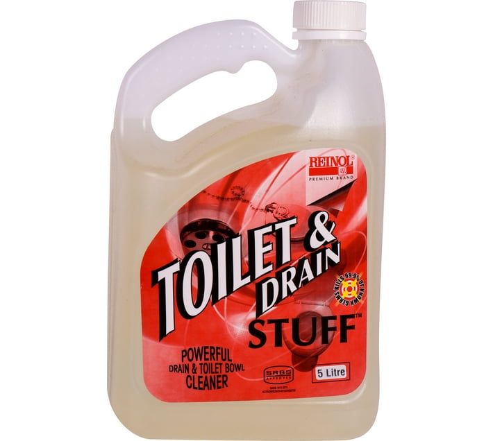 REINOL Toilet & Drain STUFF Drain & Toilet Bowl Cleaner Liquid Toilet