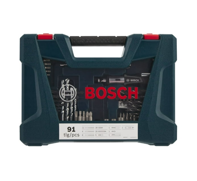 Bosch 91pc Drill and Screwdriver Bit Set Makro