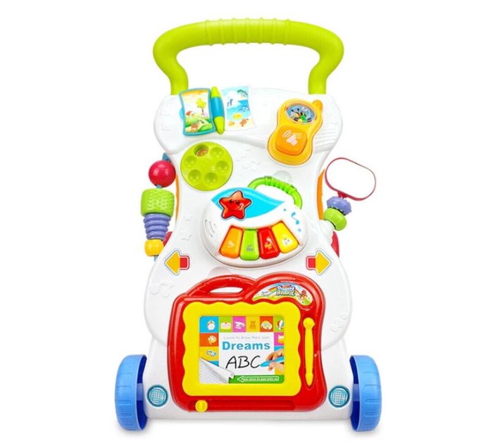 Someone’s in a Makro Baby Push Walker Sit to Stand Learning Walker Baby