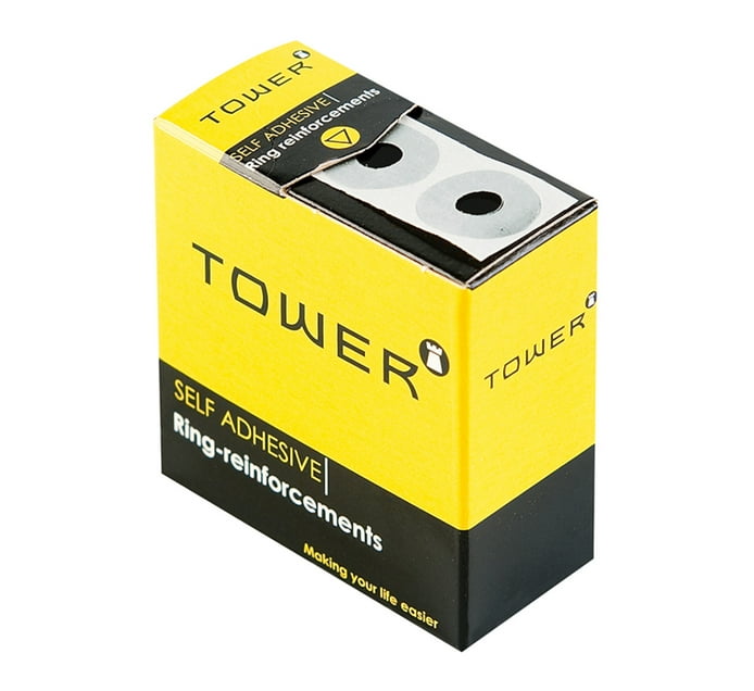 Tower PVC Ring Reinforcements 250Pack Makro