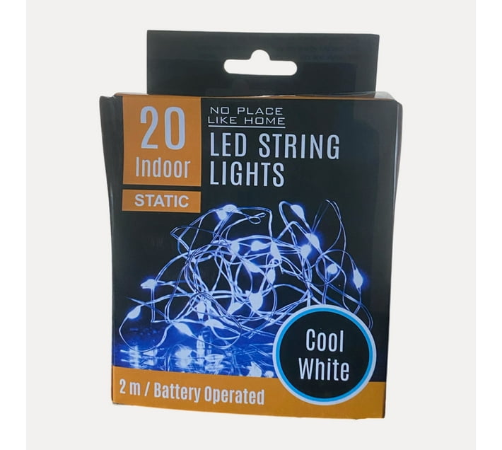 LED String Lights 2m Cool White Makro