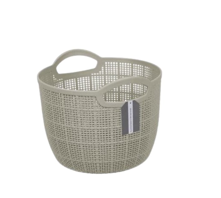 Basket pl 16x17cm 2,5l round mesh design Makro