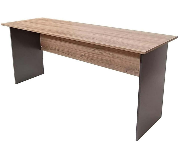 Flatpack DIY 180cm Desk Engineered Wood Office Table (Free Standing