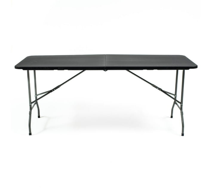 TOTAI Camping 6ft Foldable Plastic Table Makro