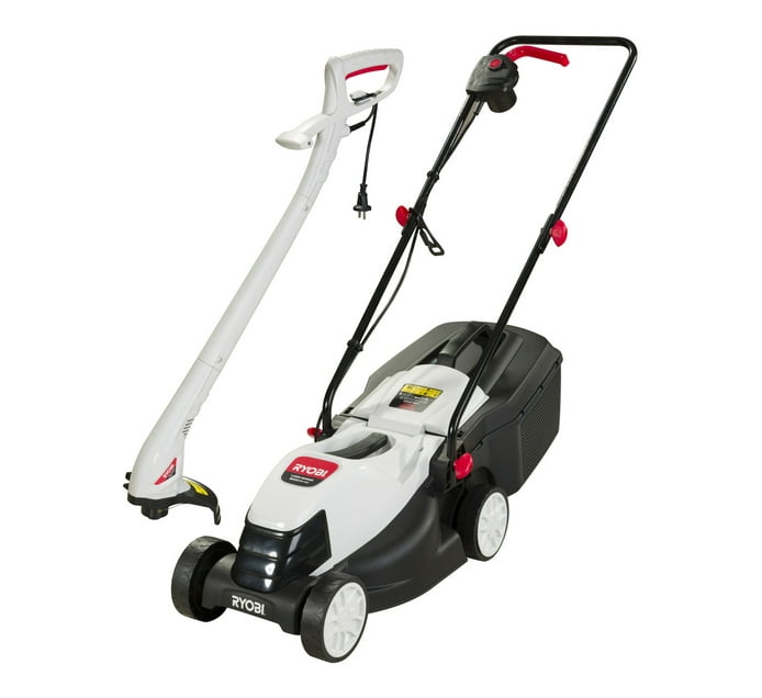 Electric lawn outlet mower makro