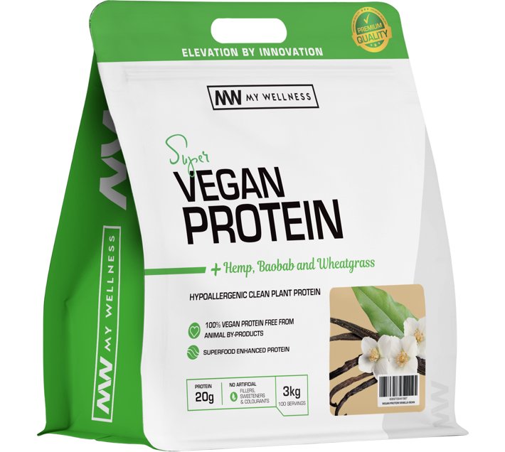 My Wellness Super Vegan PlantBased Protein (3 kg, Vanilla) Makro