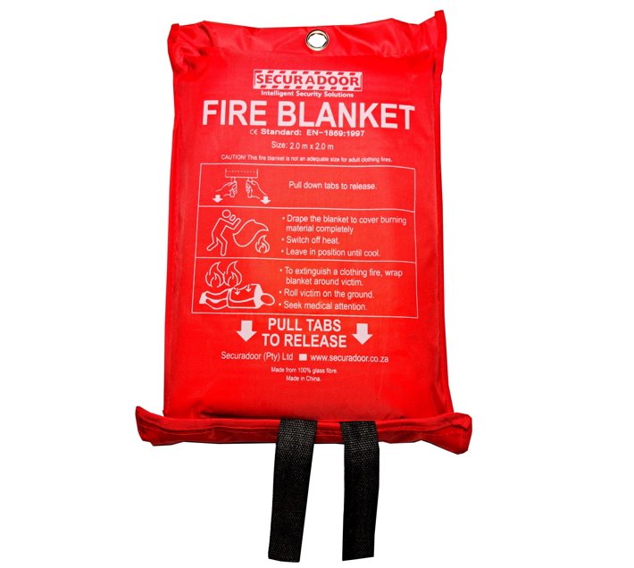 Someone’s in a Makro Securadoor Fire Blanket 2m x 2m Mood