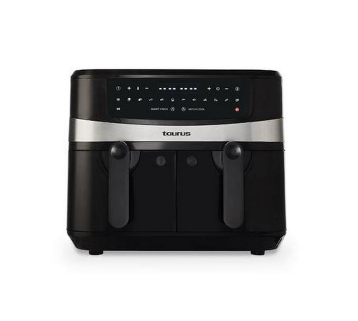 Someone’s in a Makro Taurus Air Fryer Dual Zone Digital Non-Stick Black ...