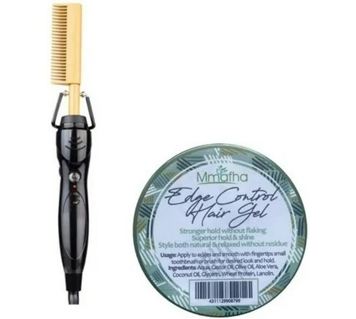 lilhe Hot comb & edge control Hair Combo Makro