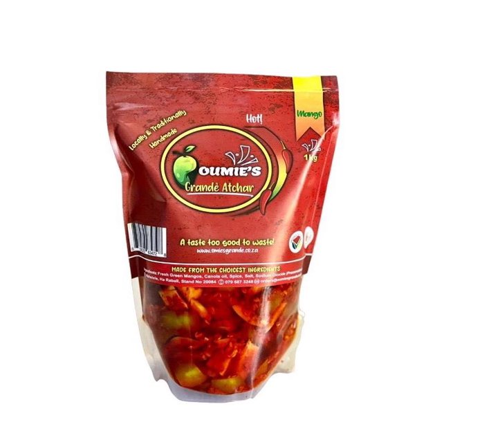 Someone’s in a Makro Oumies Grande Mango Atchar Hot 1kg (Mango pickles
