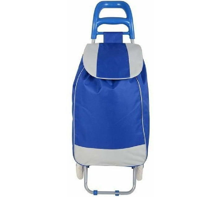 Grocery Shopping Trolley with Bag (Blue) Cabin & Checkin
