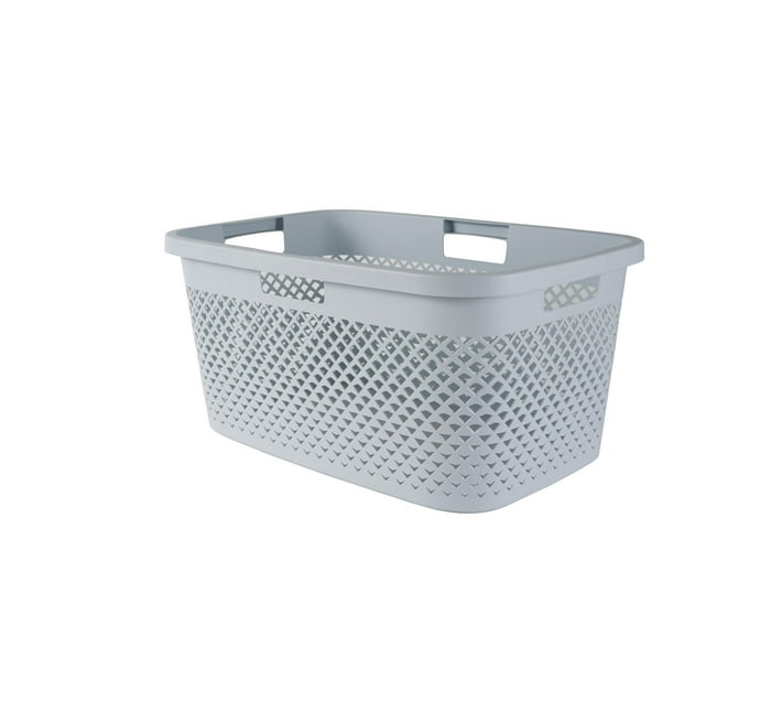 Curver by Keter Pure Laundry Basket 47L Blue Makro