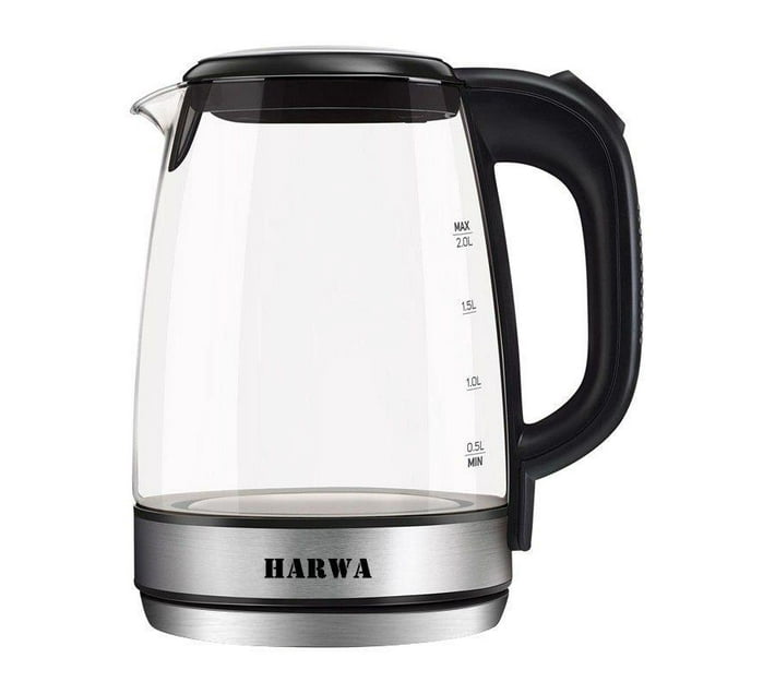 Someone’s in a Makro 2.0L Harwa Glass Kettle with SwitchOn Light Mood