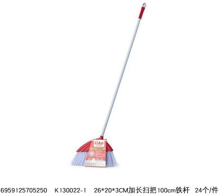 Liao K130022 Microfibre Brush with Iron Handle Dry Broom Makro