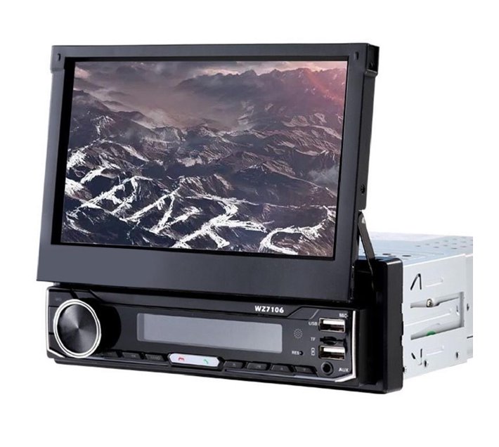 Someone’s in a Makro 7 Inch Car Automatic Single Ingot Telescopic Mp5