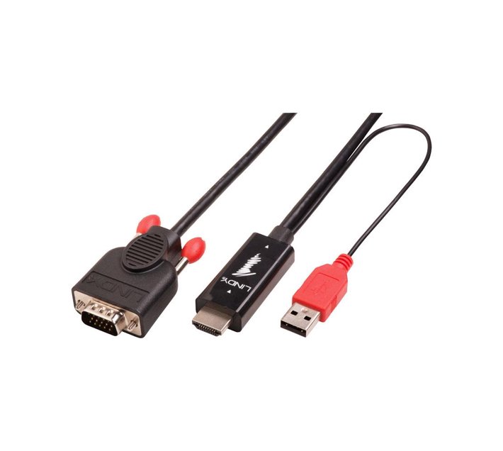 Someone’s in a Makro Lindy Hdmi Male To Vga Male Cable With Usb Power ...