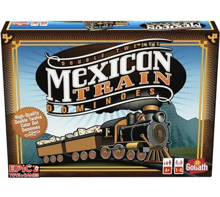 Epic Games MEXICAN TRAIN DOMINOES Party & Fun Games Board Game () Makro