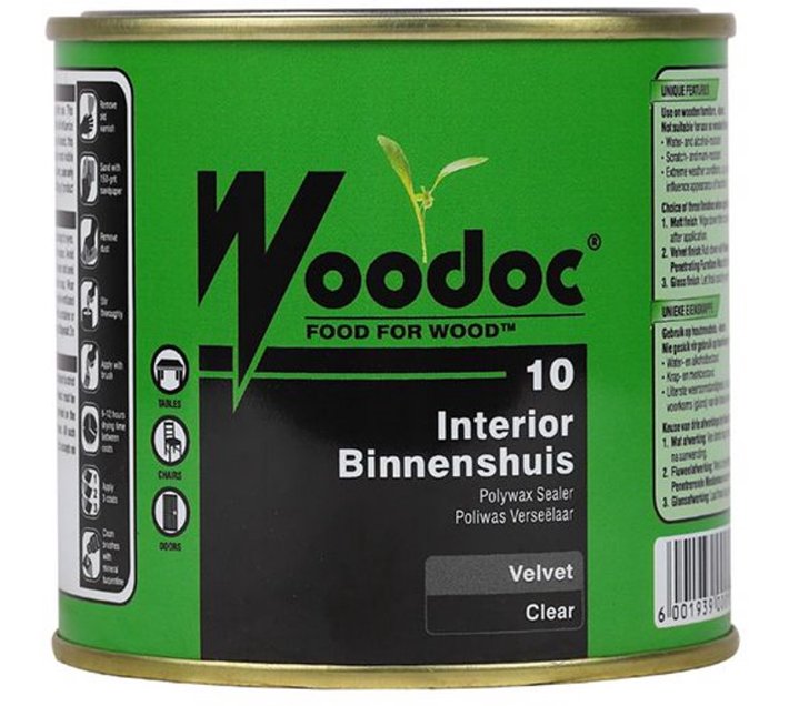 Woodoc 10 (Clear) Velvet Wood Varnish (Alkyd 2.5 L) Makro