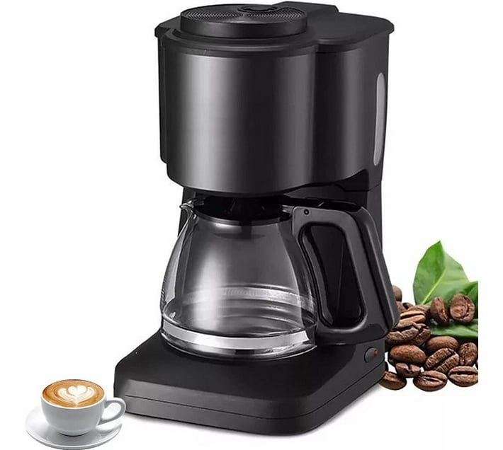 Aorlis Automatic Coffee Maker 650W 12 Cup Coffee Maker (Black) Makro