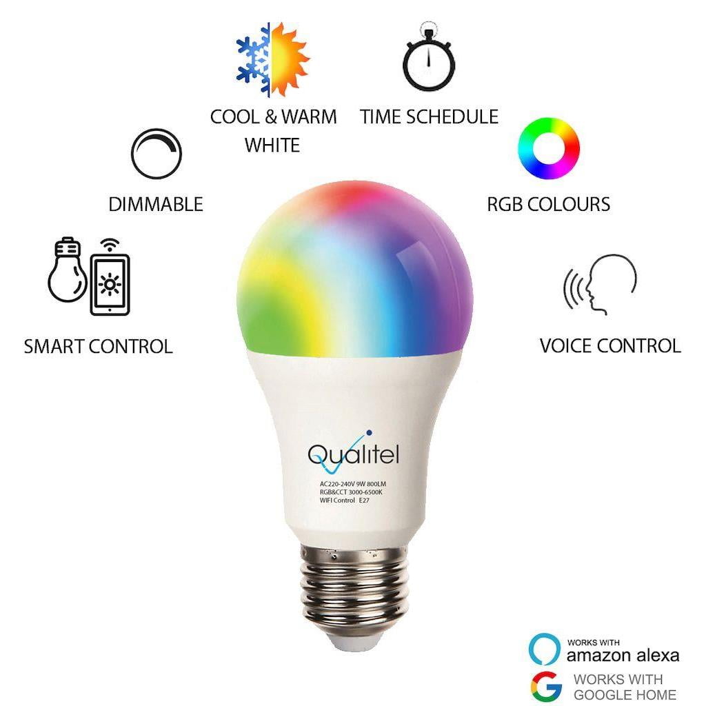 Someone’s In A Makro Qualitel Smart Wi-Fi Bulb - E27 -9W RGB Colours ...