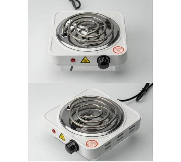 Someone’s in a Makro 1000W Mini electric stovesingle plate. Mood