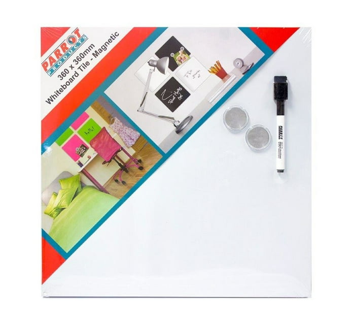 Someone’s in a Makro Parrot Whiteboard Tile White Each Mood