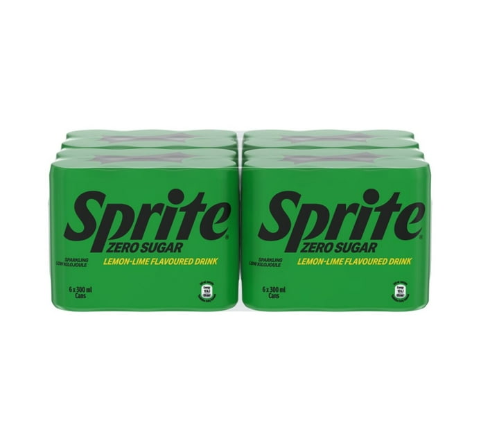 Buy Sprite Soft Drink Cans Zero (24 x 300 ml) in Bulk | Makro Business