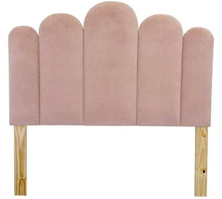 Designer Concepts Queen Bed (Finish Colour Pink, Delivery Condition