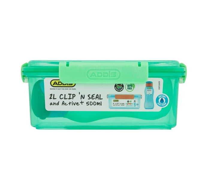 Buy Addis Clip N Seal Lunch Box & Bottle in Bulk | Makro Business